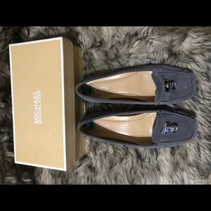 Micheal Kors grey loafers